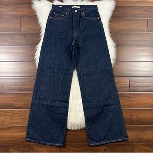 Levi's Size 31 High & Mighty Ribcage Wide Leg Denim Jeans